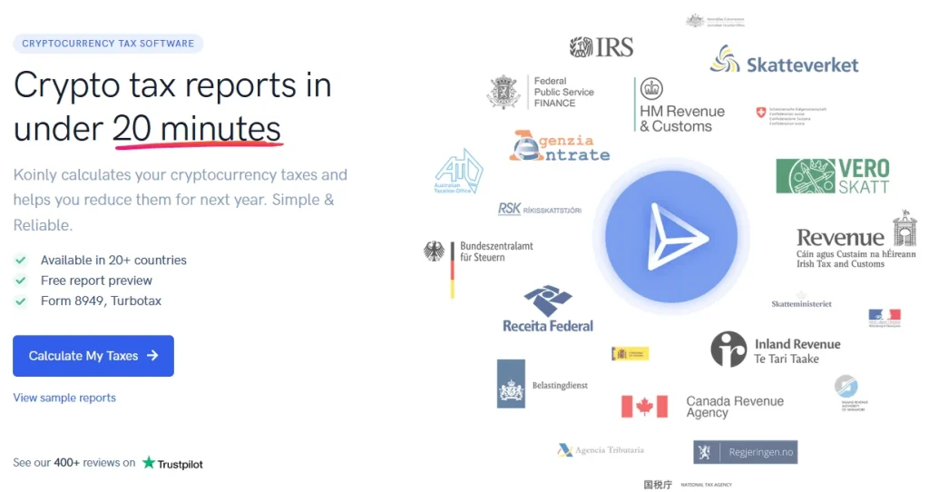Cryptocurrency Taxation Basics guide to best tax software tools like Koinly.